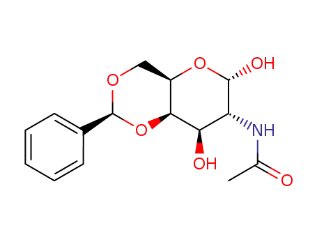 N-((2S,4aR,6S,7R,8R,8aR)-6,8-Dihydroxy-2-phenyl-hexahydro-pyrano[3,2-d][1,3]dioxin-7-yl)-acetamide