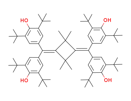 1,3-bis(bis-(3,5-di-tert-butyl-4-hydroxyphenyl)methylene)-2,2,4,4-tetramethylcyclobutane