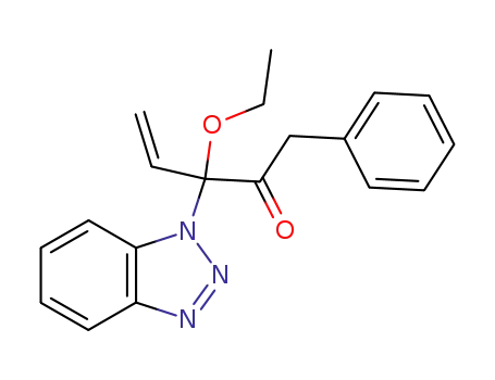 3-(Benzotriazol-1-yl)-3-ethoxy-1-phenylpent-4-en-2-one