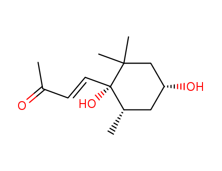 (3E)-4-[(1S,4S,6R)-1,4-dihydroxy-2,2,6-trimethylcyclohexyl]but-3-en-2-one