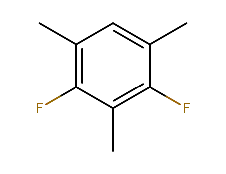 Molecular Structure of 392-61-0 (2,4-difluoro-1,3,5-trimethylbenzene)