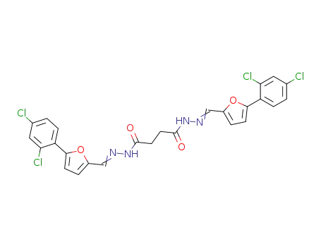 Molecular Structure of 269740-04-7 (C<sub>26</sub>H<sub>18</sub>Cl<sub>4</sub>N<sub>4</sub>O<sub>4</sub>)