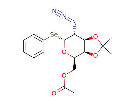 Phenyl 6-O-acetyl-2-azido-2-deoxy-3,4-O-isopropylidene-1-seleno-α-D-galactopyranoside