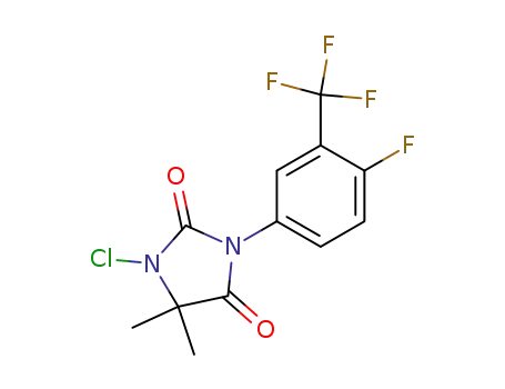 Hydantoin, 1-chloro-5,5-dimethyl-3-(alpha,alpha,alpha,4-tetrafluoro-m-tolyl)-