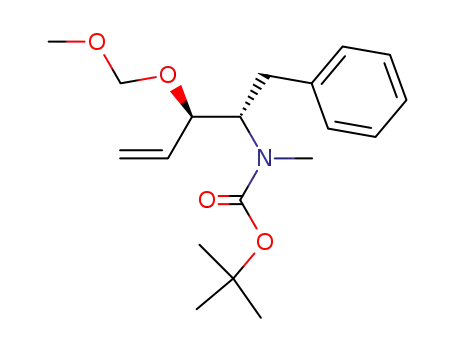 (3R,4S)-4-<N-(tert-butoxycarbonyl)-N-methylamino>-3-(methoxymethoxy)-5-phenylpent-1-ene