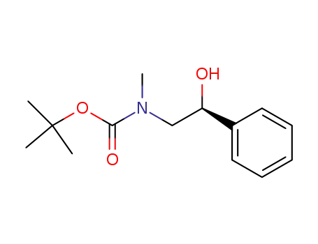 (+)-(S)-2-{t-butoxycarbonyl(methyl)amino}-1-phenylethanol