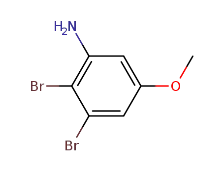 Benzenamine, 2,3-dibromo-5-methoxy-