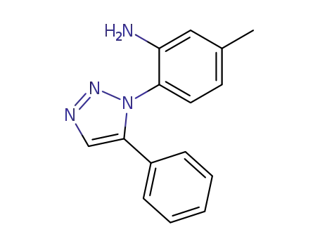 1-(2-amino-4-methyl-phenyl)-5-phenyl-1H-1,2,3-triazole