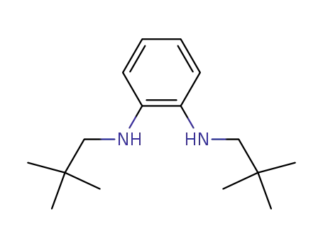 Molecular Structure of 171742-63-5 (1,2-Benzenediamine, N,N'-bis(2,2-dimethylpropyl)-)