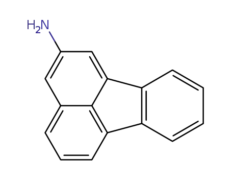 Molecular Structure of 13177-26-9 (fluoranthen-2-amine)