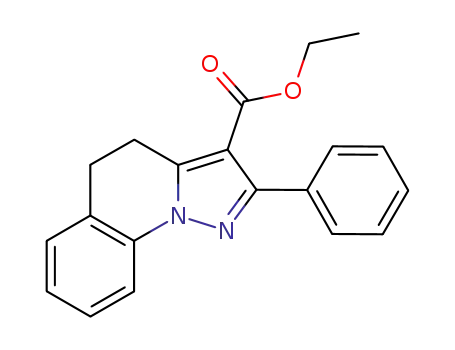 Pyrazolo[1,5-a]quinoline-3-carboxylic acid, 4,5-dihydro-2-phenyl-, ethyl
ester