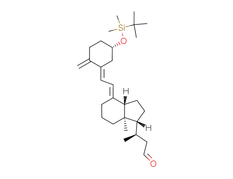 3β-[(t-butyldimethylsilyl)oxy]-20(S)-(formylmethyl)-9,10-secopregna-5(E),7(E),10(19)-triene