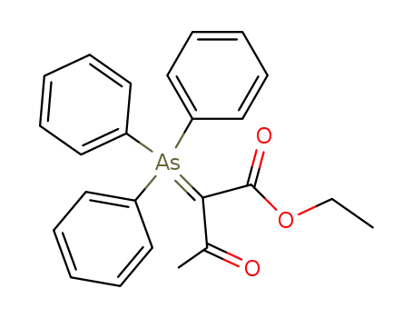 3-Oxo-2-(triphenyl-λ<sup>5</sup>-arsanylidene)-butyric acid ethyl ester