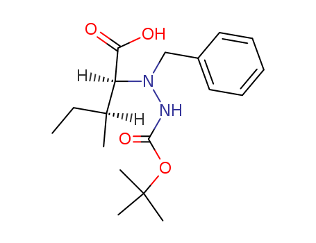 (2S,3S)-2-[benzyl-(tert-butoxycarbonylamino)amino]-3-methyl-pentanoate