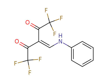 2,4-Pentanedione, 1,1,1,5,5,5-hexafluoro-3-[(phenylamino)methylene]-