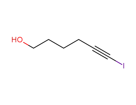 Molecular Structure of 106335-92-6 (5-Hexyn-1-ol, 6-iodo-)