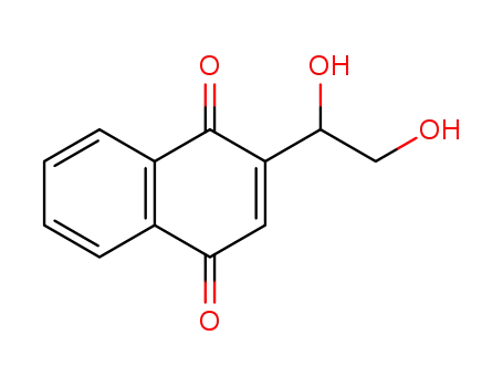2-(1,2-dihydroxyethyl)-1,4-naphthoquinone