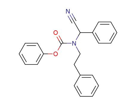 N-(α-Cyanobenzyl)-N-(2-phenethyl)phenylcarbamate