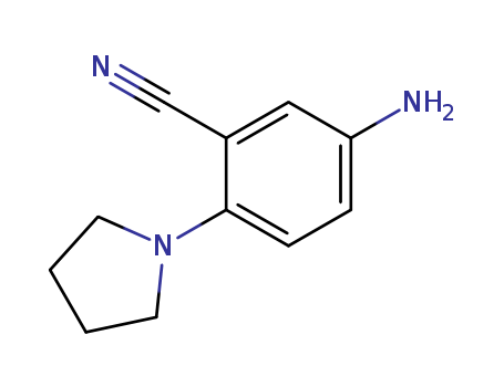 5-amino-2-(1-pyrrolidinyl)benzonitrile(SALTDATA: FREE)