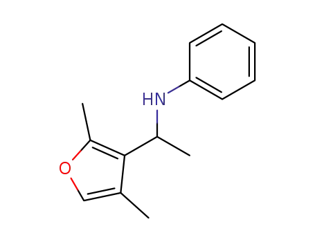 [1-(2,4-Dimethyl-furan-3-yl)-ethyl]-phenyl-amine