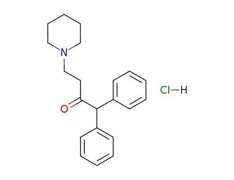 1,1-Diphenyl-4-piperidin-1-ylbutan-2-one;hydrochloride