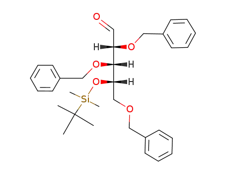 2,3,5-tri-O-benzyl-4-O-tert-butyldimethylsilyl-L-arabinose