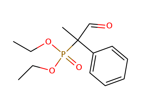 Phosphonic acid, (1-methyl-2-oxo-1-phenylethyl)-, diethyl ester