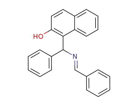 2-Naphthalenol, 1-[phenyl[(E)-(phenylmethylene)amino]methyl]-