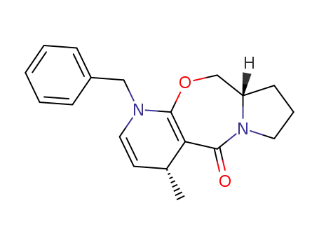 6(R)-methyl-9-benzyl-1,2,3,6,9,10,11,11a(S)-octahydro-5H-pyrrolo<2,1-c>pyrido<3,2-f><1,4>oxazepin-5-one