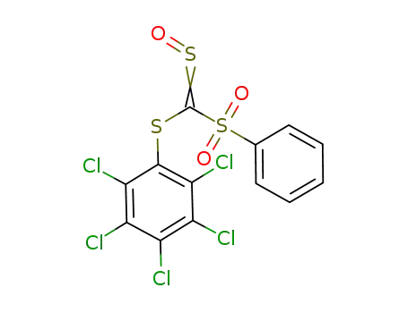 (E)-phenylsulfonyl(pentachlorophenylthio)sulfine
