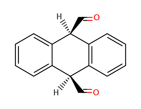 cis-9,10-dihydro-9,10-anthracenedicarboxaldehyde