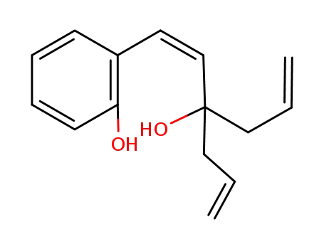 Molecular Structure of 61714-09-8 (Phenol, 2-[3-hydroxy-3-(2-propenyl)-1,5-hexadienyl]-, (Z)-)