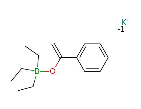acetophenone potassium enoxytriethylborate