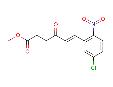 (E)-6-(5-Chloro-2-nitro-phenyl)-4-oxo-hex-5-enoic acid methyl ester