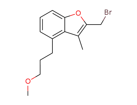 2-bromomethyl-4-(3-methoxypropyl)-3-methylbenzofuran