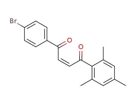 1-(4-bromo-phenyl)-4-mesityl-but-2<i>c</i>-ene-1,4-dione