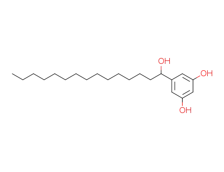 5-(1-Hydroxy-pentadecyl)-benzene-1,3-diol