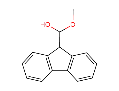 9-formylfluorene methyl hemiacetal