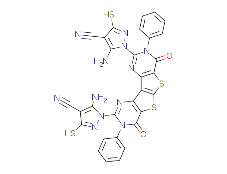 C<sub>30</sub>H<sub>16</sub>N<sub>12</sub>O<sub>2</sub>S<sub>4</sub>