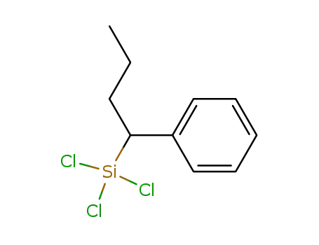 Molecular Structure of 104089-93-2 (1-PHENYL-1-TRICHLOROSILYLBUTANE)
