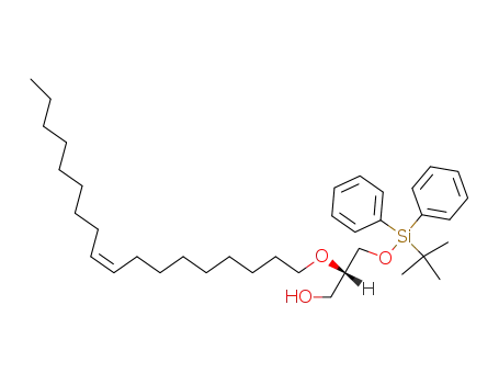 (S)-3-(tert-Butyl-diphenyl-silanyloxy)-2-[((Z)-octadec-9-enyl)oxy]-propan-1-ol