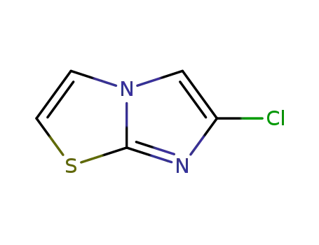 Molecular Structure of 23576-81-0 (6-CHLOROIMIDAZO[2,1-B]THIAZOLE)