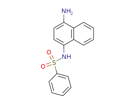 Benzenesulfonamide, N-(4-amino-1-naphthalenyl)-