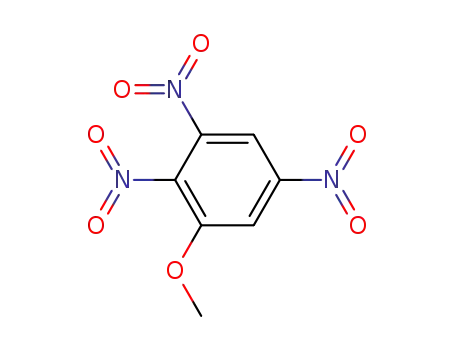 Molecular Structure of 7539-25-5 (Benzene, 1-methoxy-2,3,5-trinitro-)