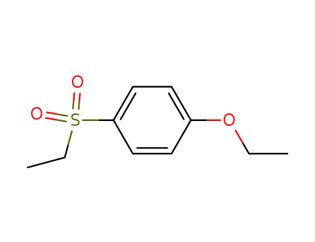 Molecular Structure of 82961-62-4 (Benzene, 1-ethoxy-4-(ethylsulfonyl)-)