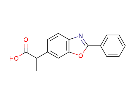 α-메틸-2-페닐-6-벤족사졸아세트산
