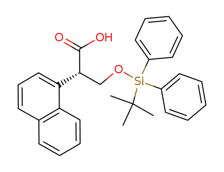3-(<i>tert</i>-butyl-diphenyl-silanyloxy)-2-naphthalen-1-yl-propionic acid