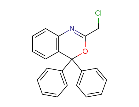 2-(CHLOROMETHYL)-4,4-DIPHENYL-4H-3,1-BENZOXAZINE