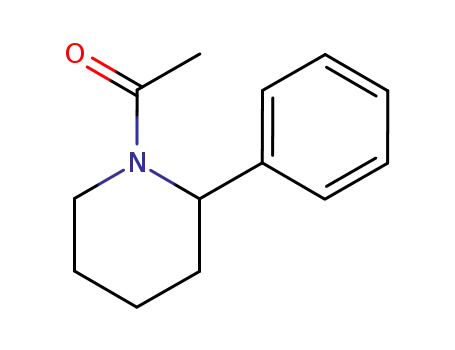 Molecular Structure of 32245-98-0 (1-acetyl-2-phenyl-piperidine)