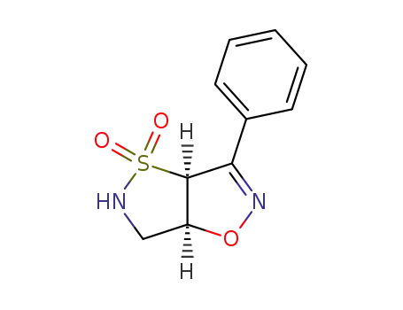 (3aS,6aS)-3-Phenyl-3a,5,6,6a-tetrahydro-1-oxa-4-thia-2,5-diaza-pentalene 4,4-dioxide